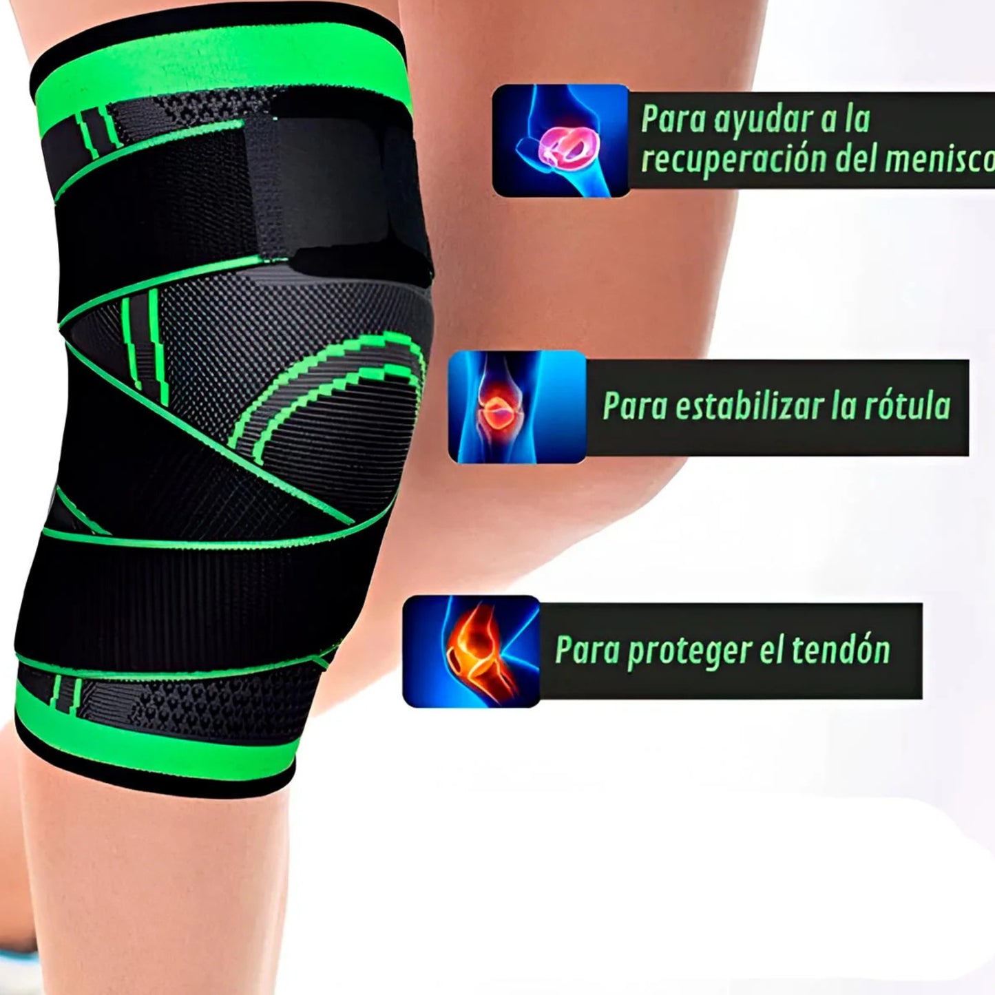 KneeRelief Pro – Rodillera Ortopédica de Compresión para Dolor y Recuperación