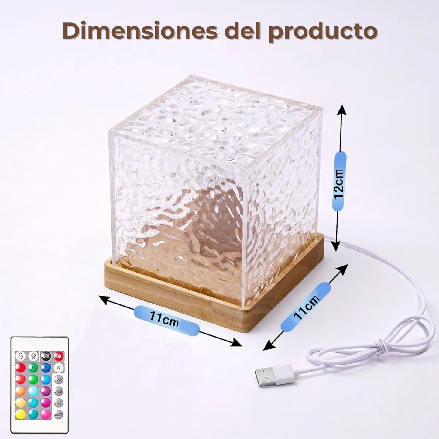 OceanGlow™ – Lámpara Decorativa RGB