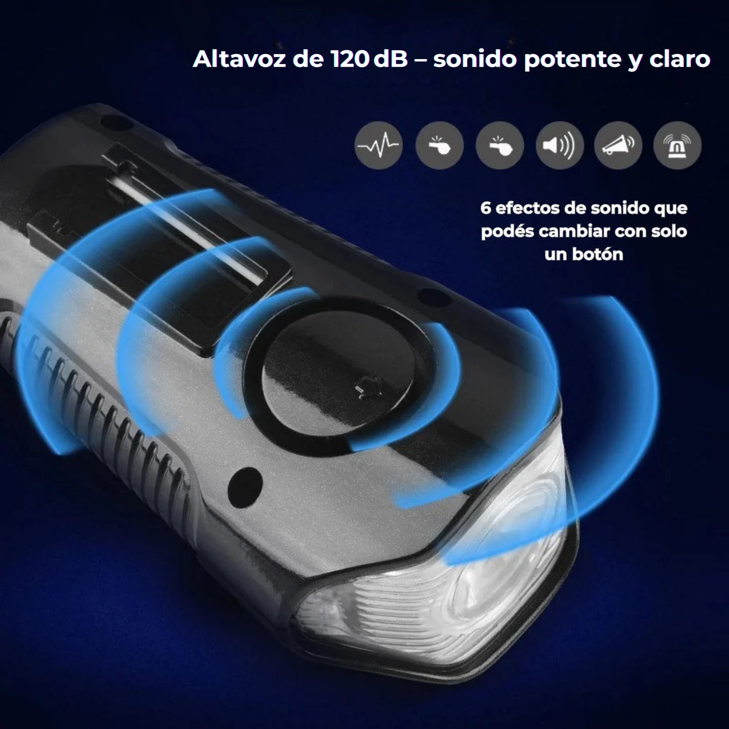 BikeBeam™ Pro – Linterna con Bocina y Velocímetro Integrado