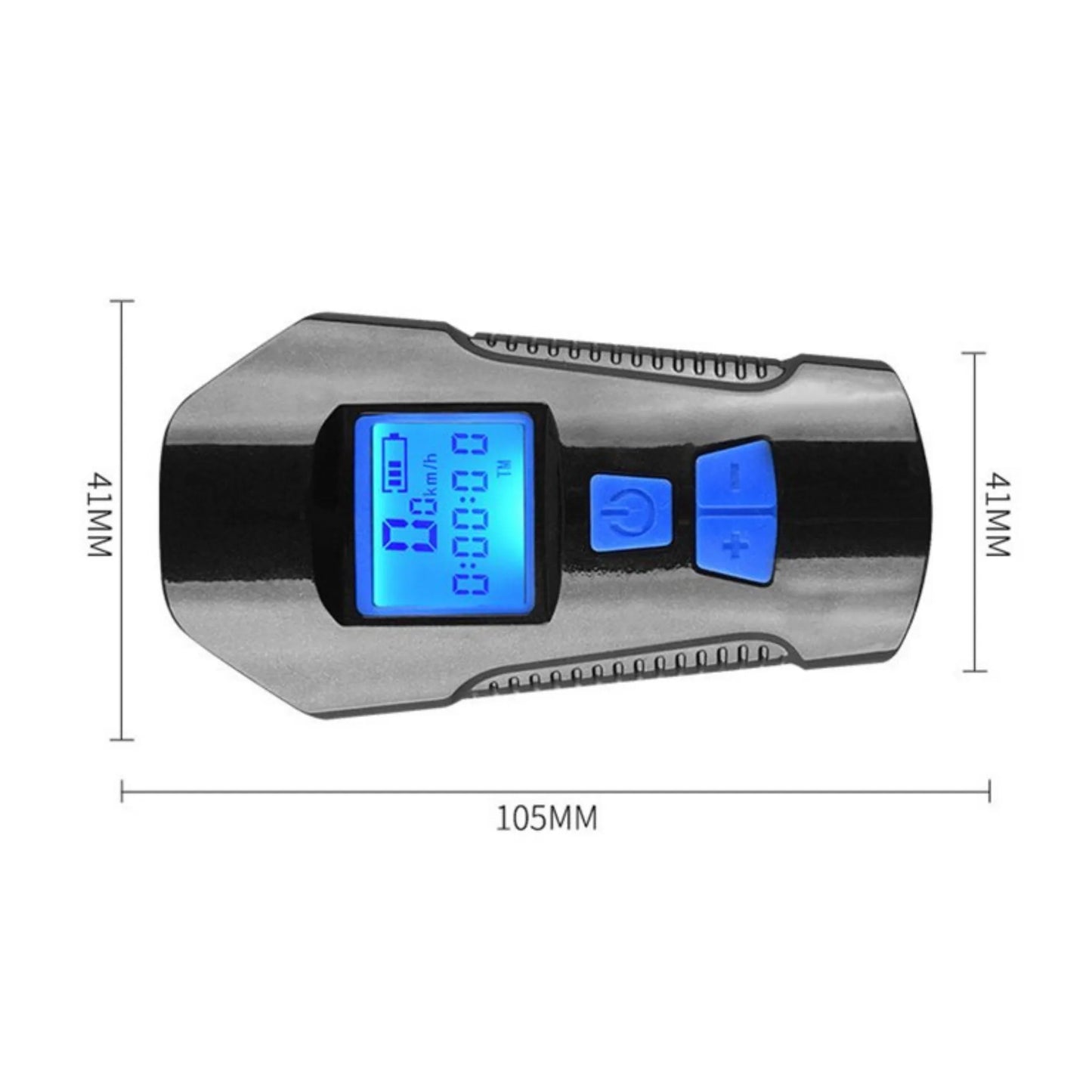 BikeBeam™ Pro – Linterna con Bocina y Velocímetro Integrado