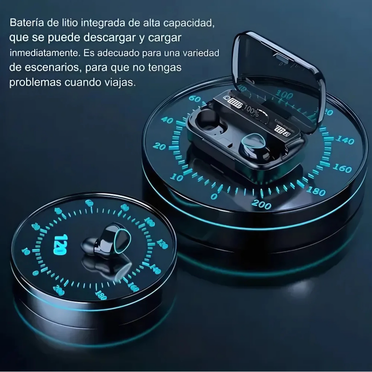 M10 TWS™ – Auriculares Inalámbricos con Sonido HD