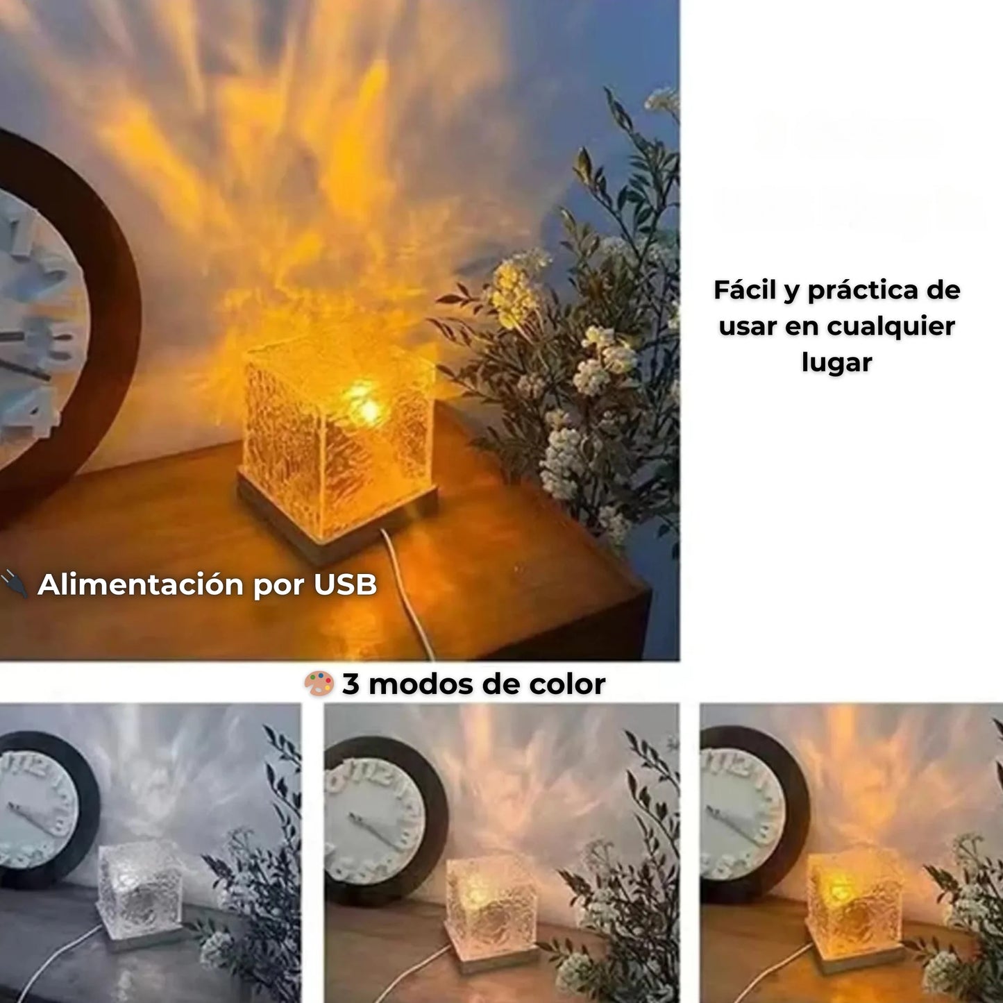 OceanGlow™ – Lámpara Decorativa RGB