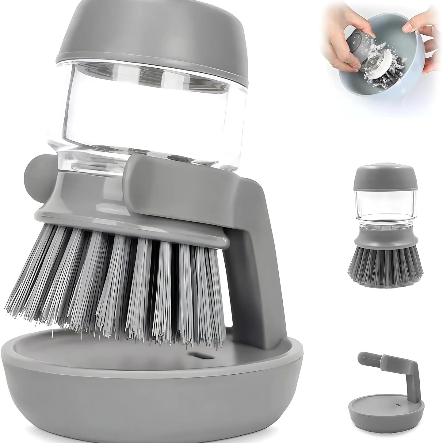 Post Brush – Cepillo con Dispensador de Jabón Integrado