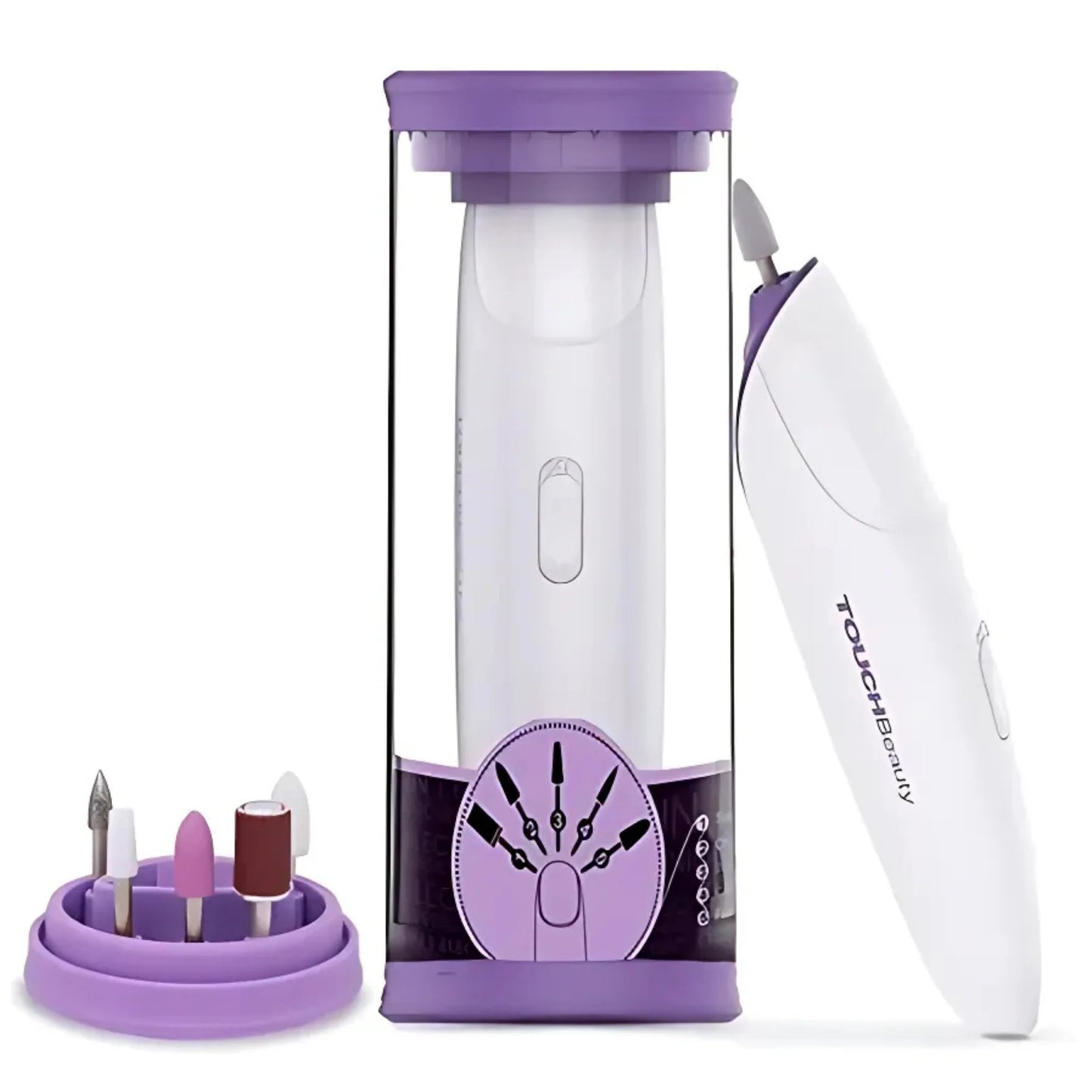 Manicurador Eléctrico 5 en 1 – Uñas de Salón en Casa