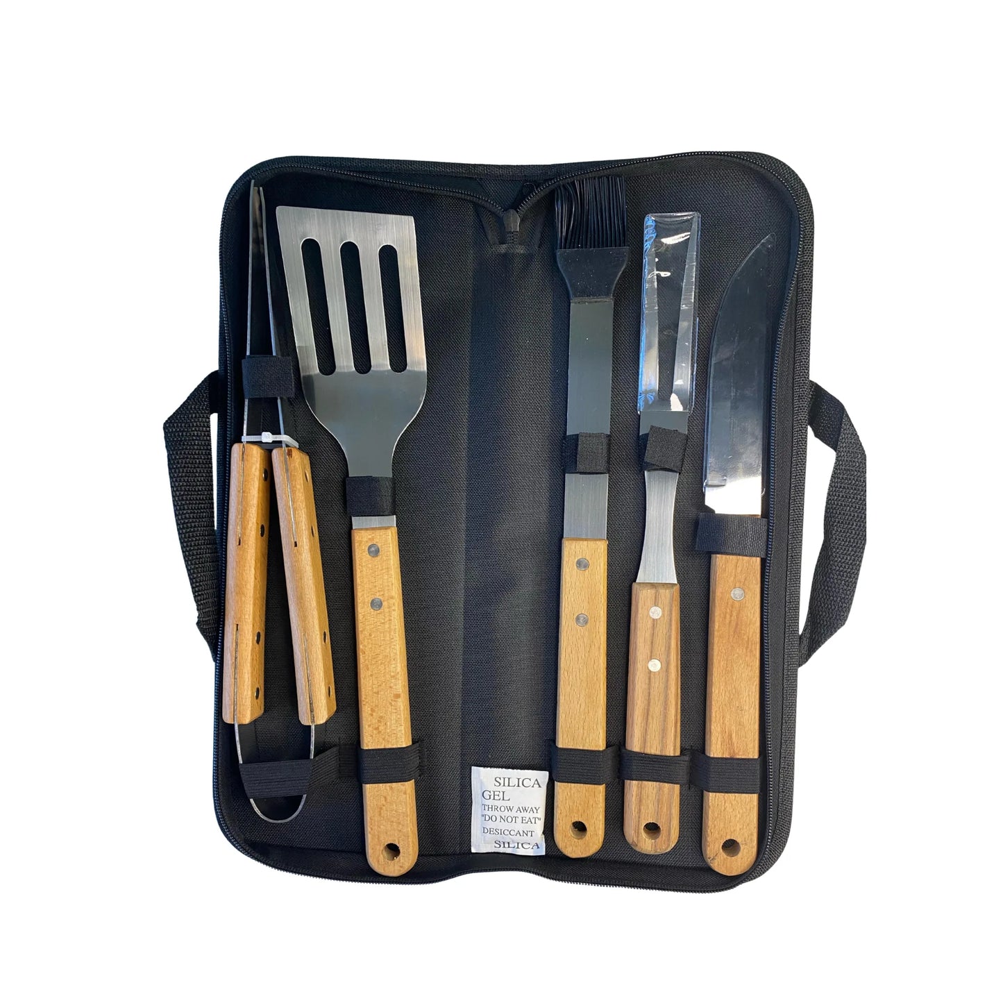 Asador PRO™ – Set Parrillero 5 en 1 con Estuche de Lujo
