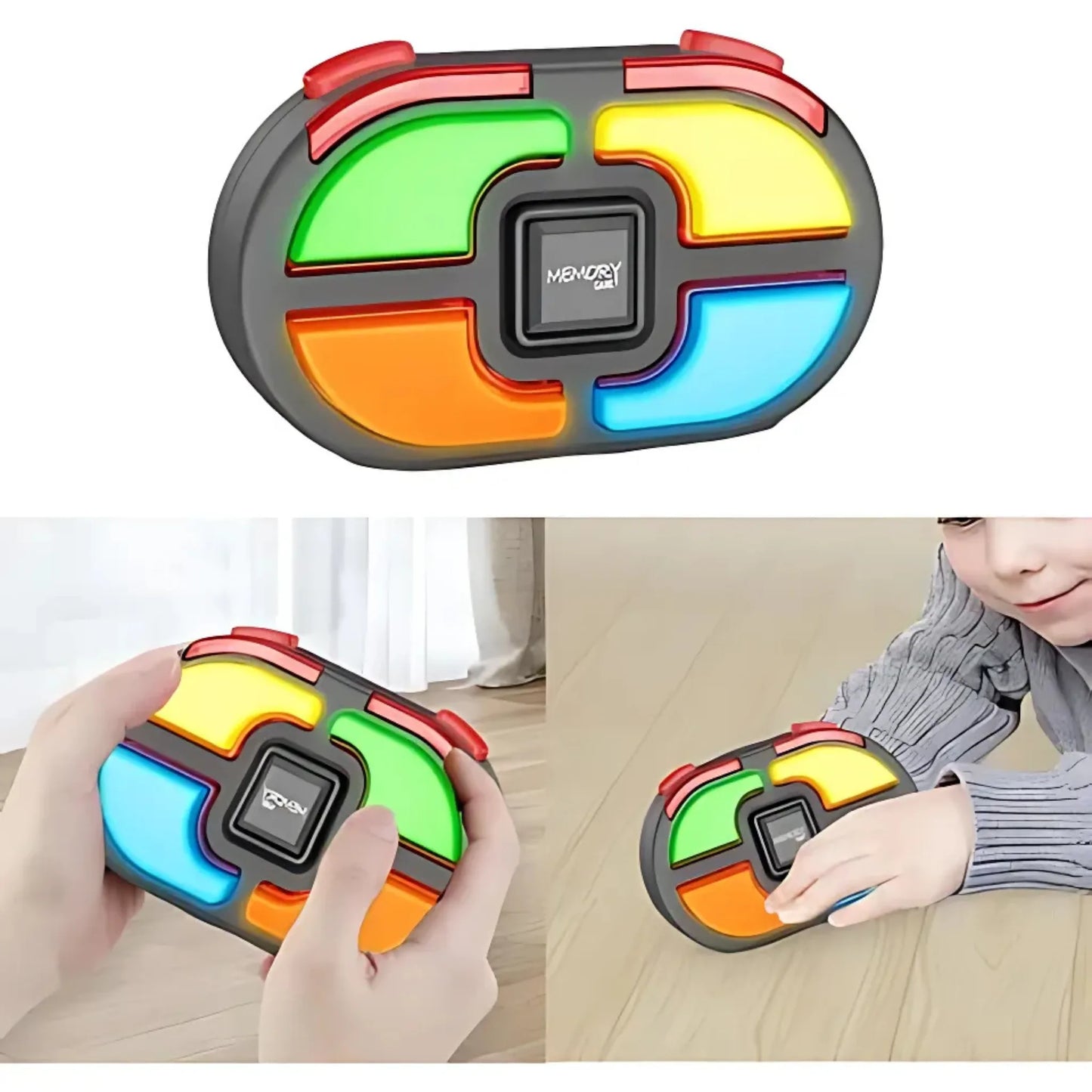 MemoFlash™ – Juego de Memoria LED para Niños y Adultos
