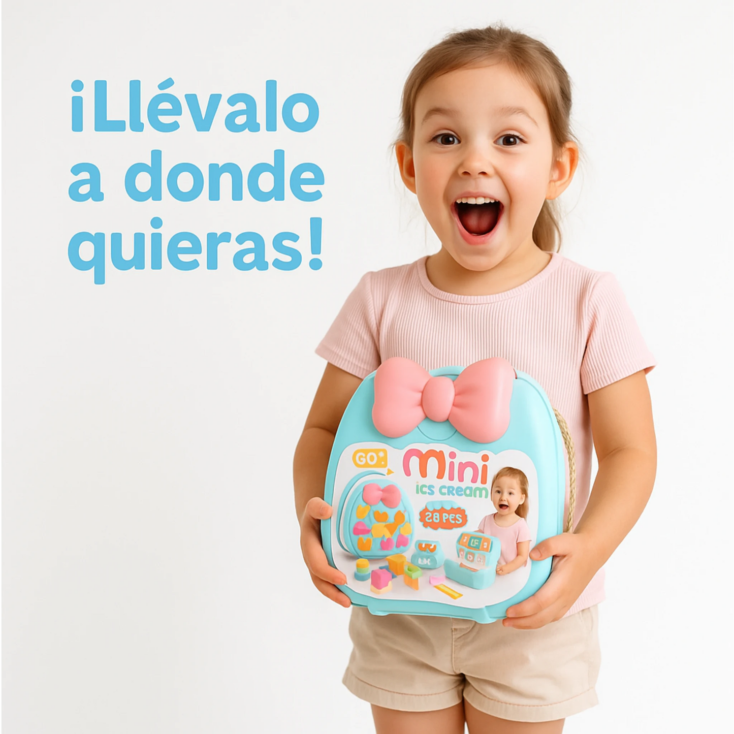 Carterita Mágica de Helados – Set de Juego Creativo 22 Piezas