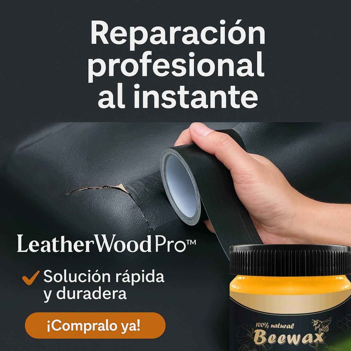 LeatherWood Pro™ – Combo de Cuidado Premium para Cueros y Madera