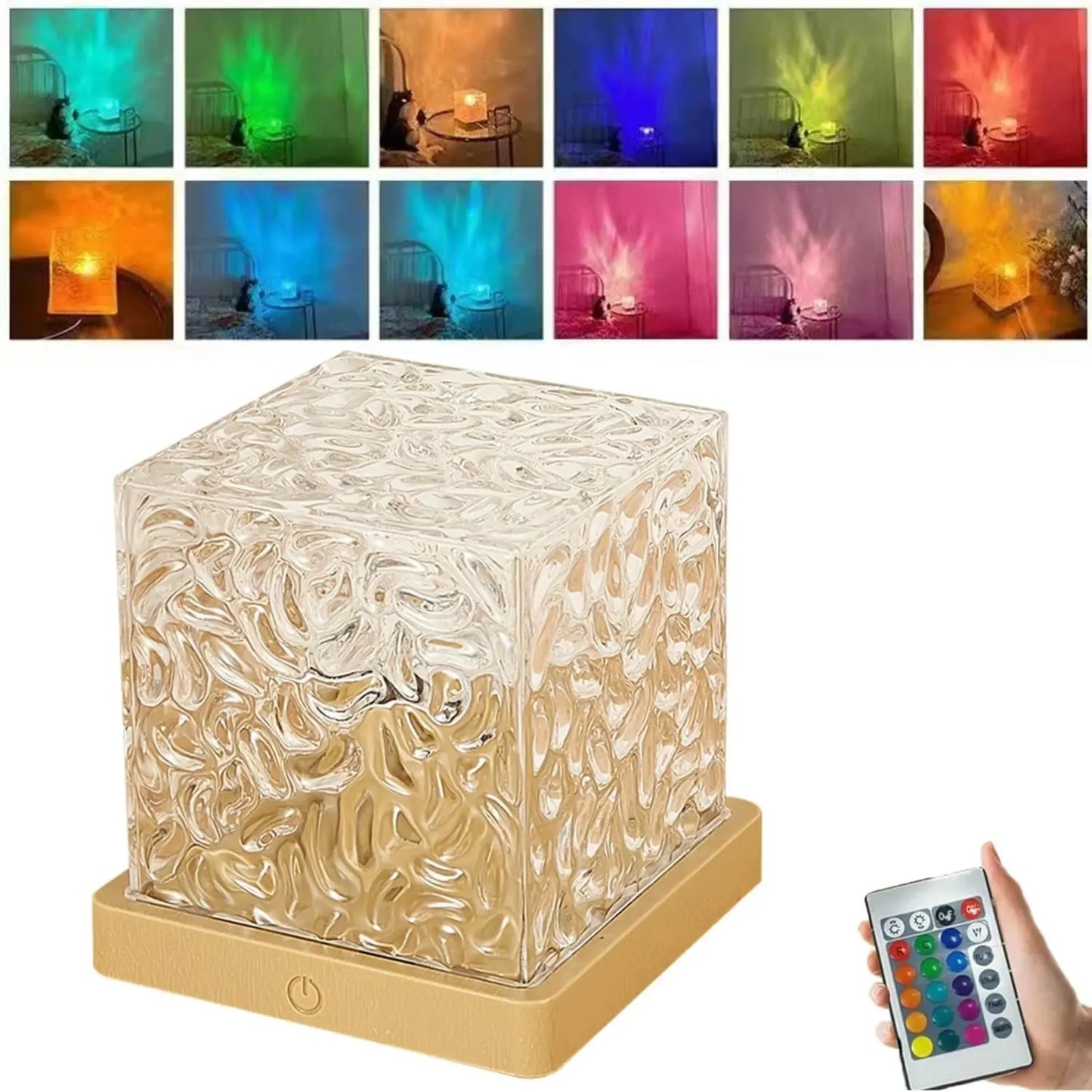 OceanGlow™ – Lámpara Decorativa RGB