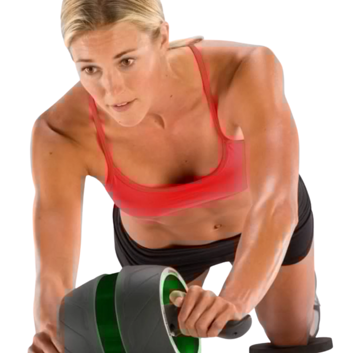 CoreMax Rueda Abdominal con Retorno Automático y Agarre Antideslizante
