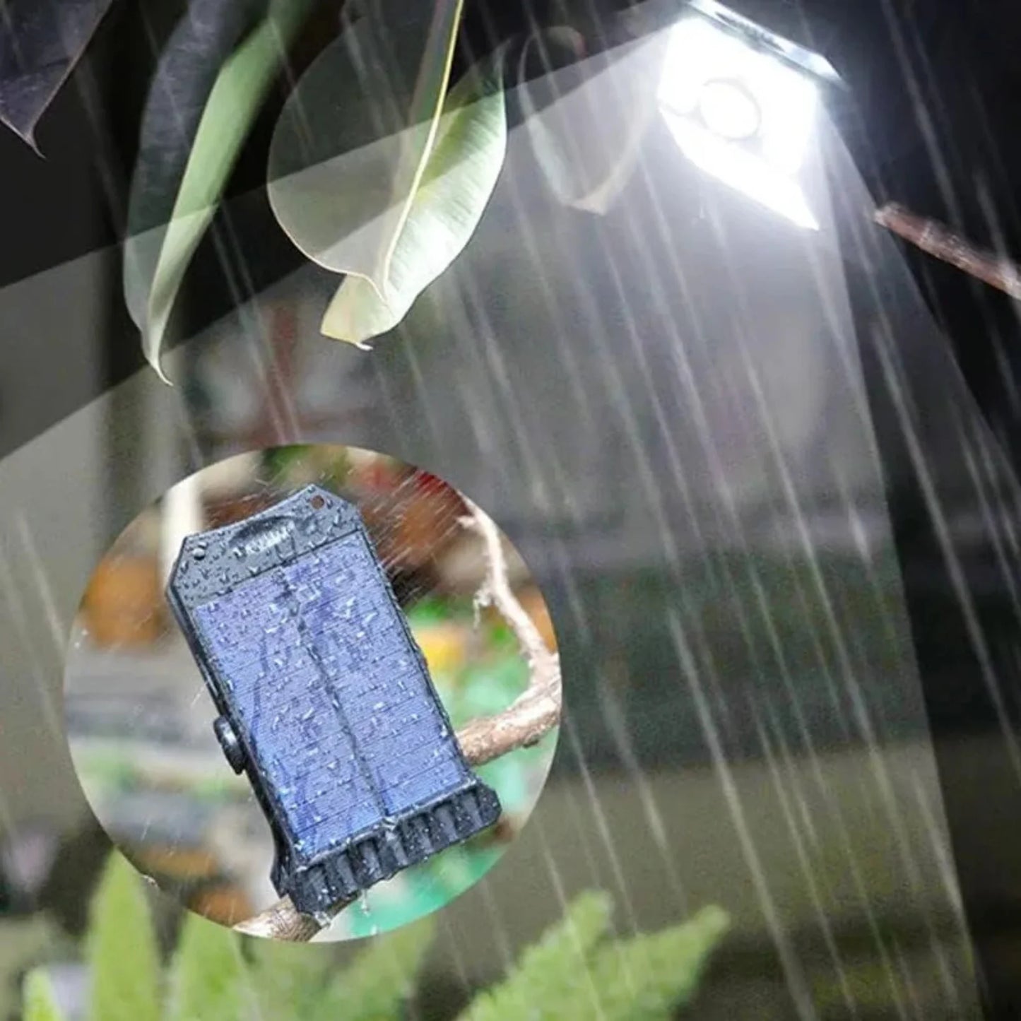SolarClip™ – Lámpara Solar Inteligente con Sensor y Clip Portátil