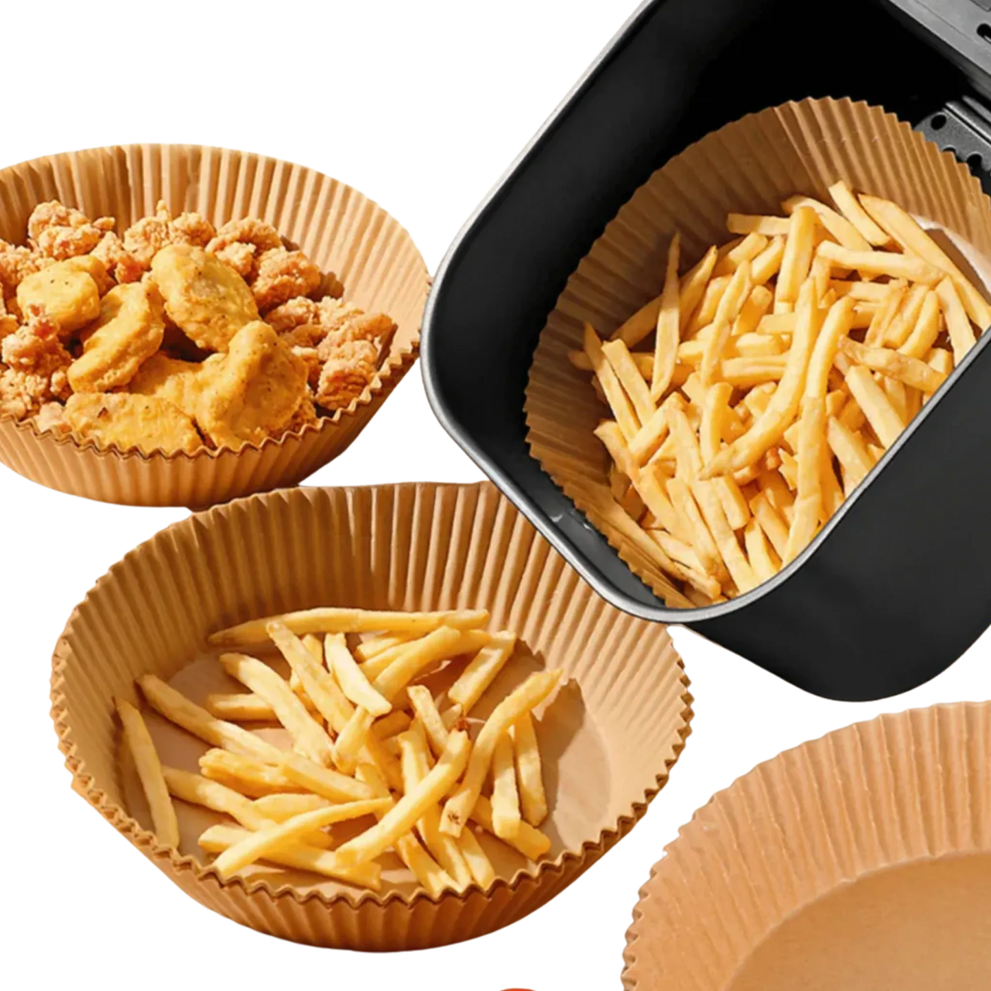 Papeles para Airfryer Antigrasa (x50)