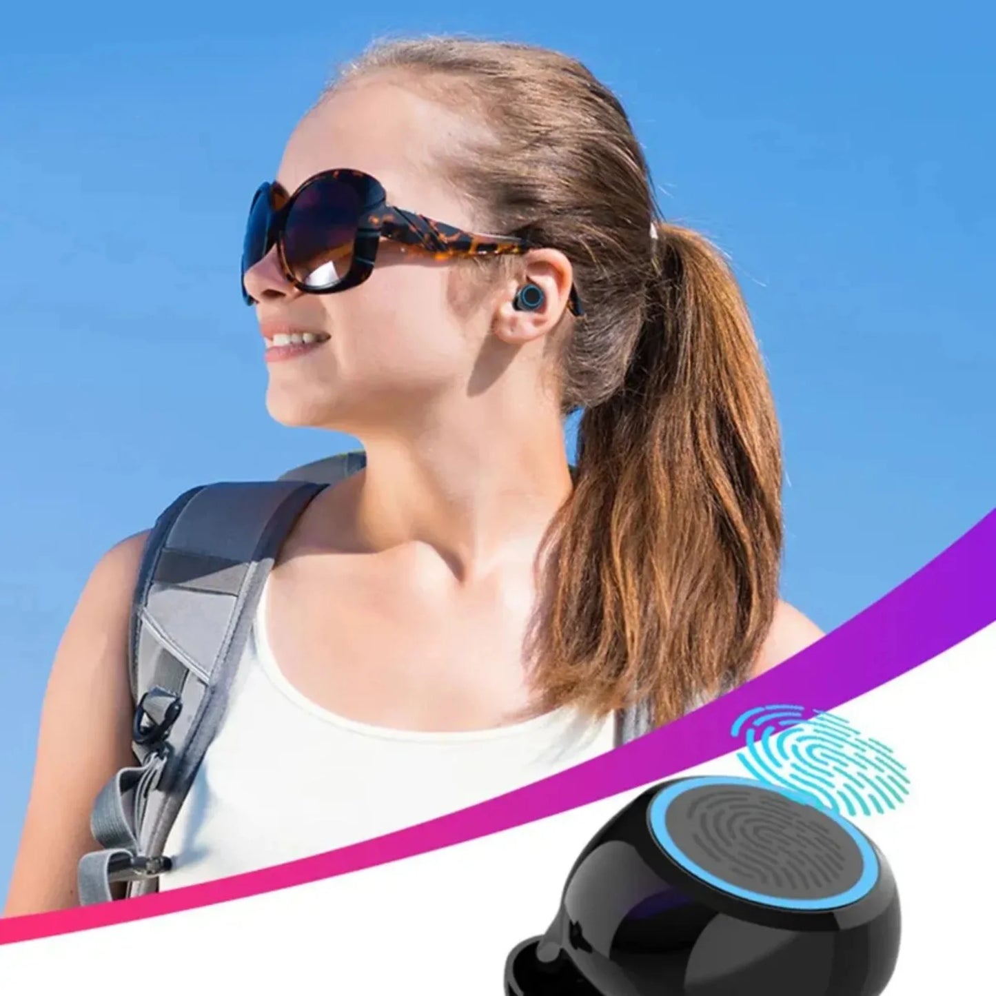 M10 TWS™ – Auriculares Inalámbricos con Sonido HD