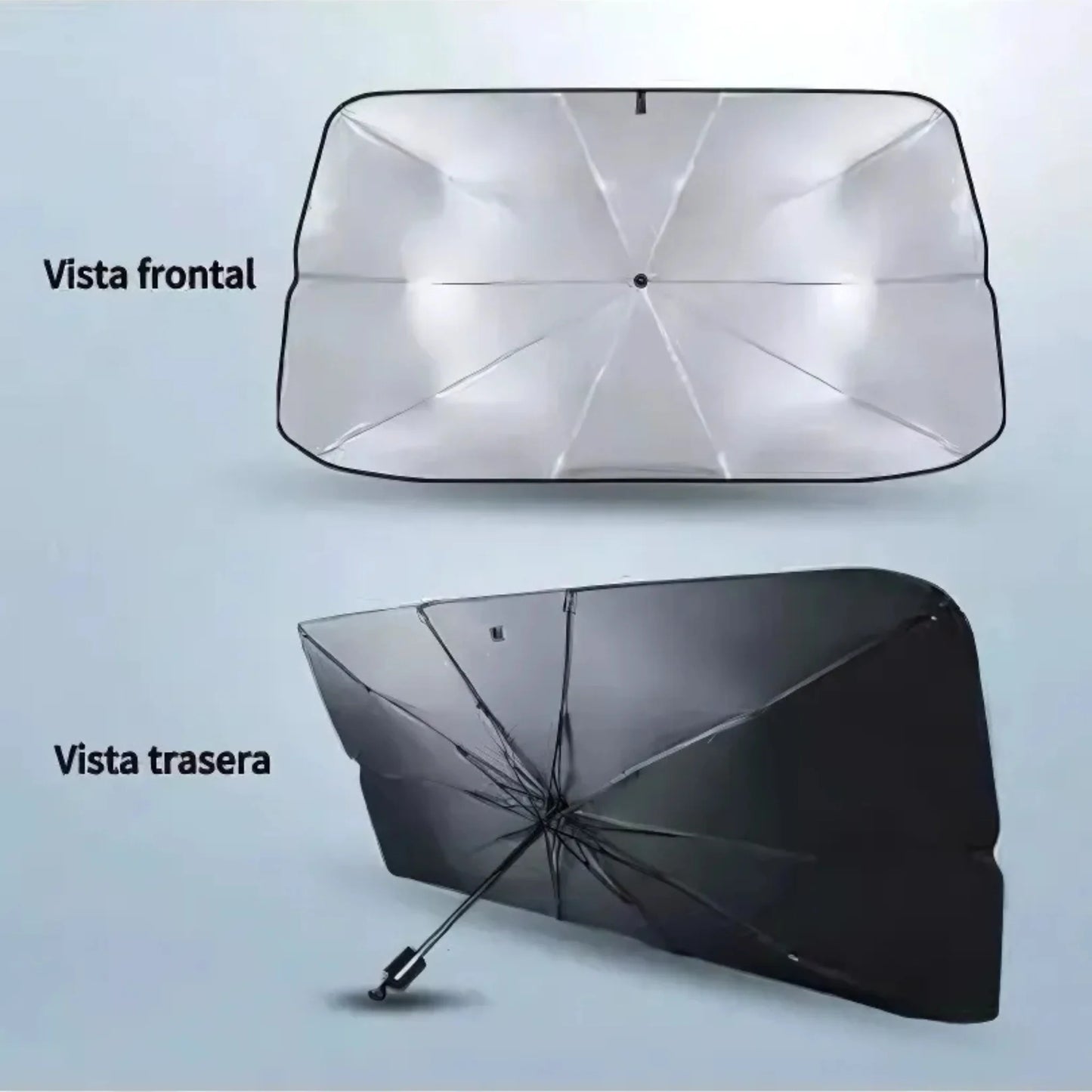 AutoShield Pro™ – Sombrilla Plegable Anti-UV para Parabrisas