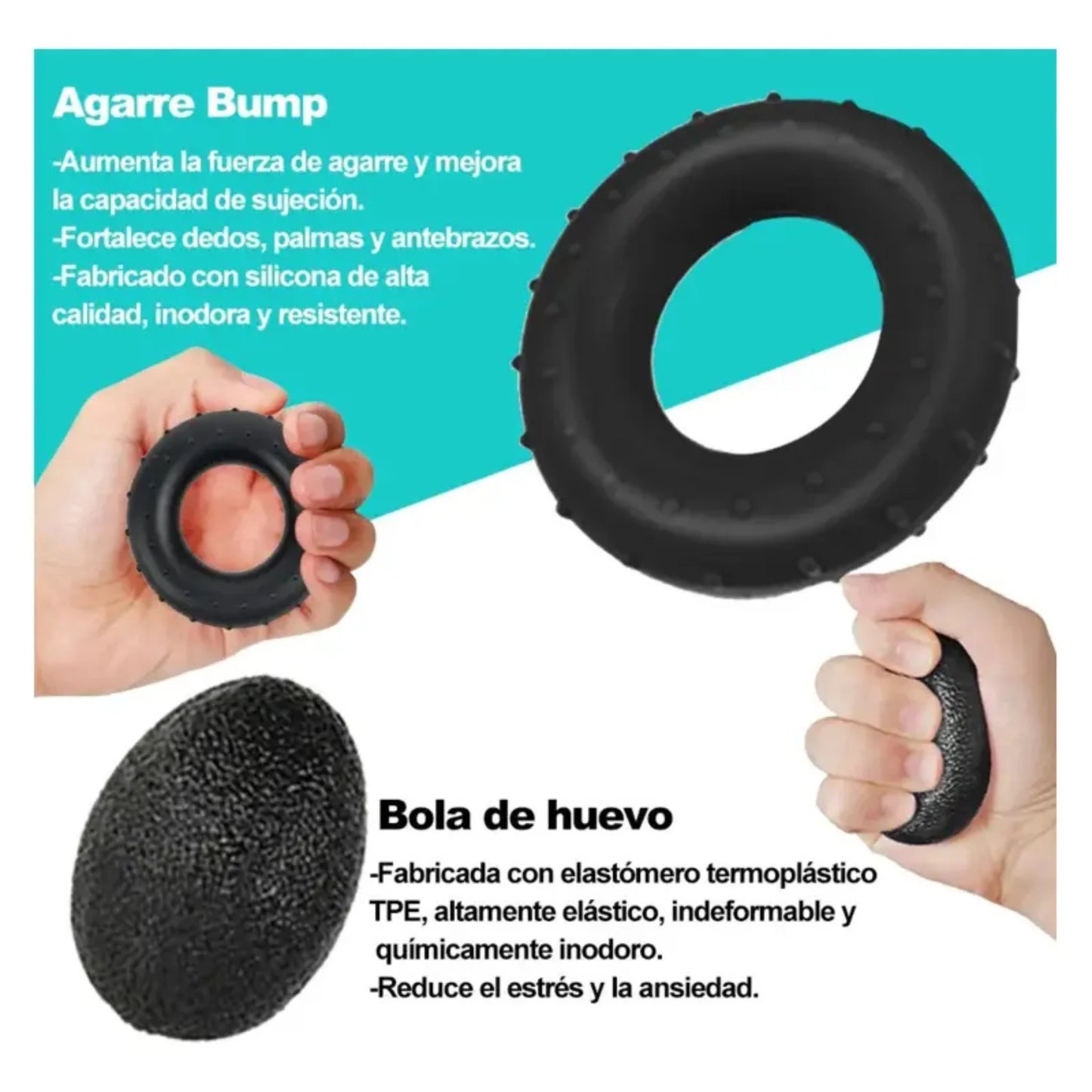 GripMaster 5 en 1 – Kit de Rehabilitación y Fuerza para Manos y Antebrazos