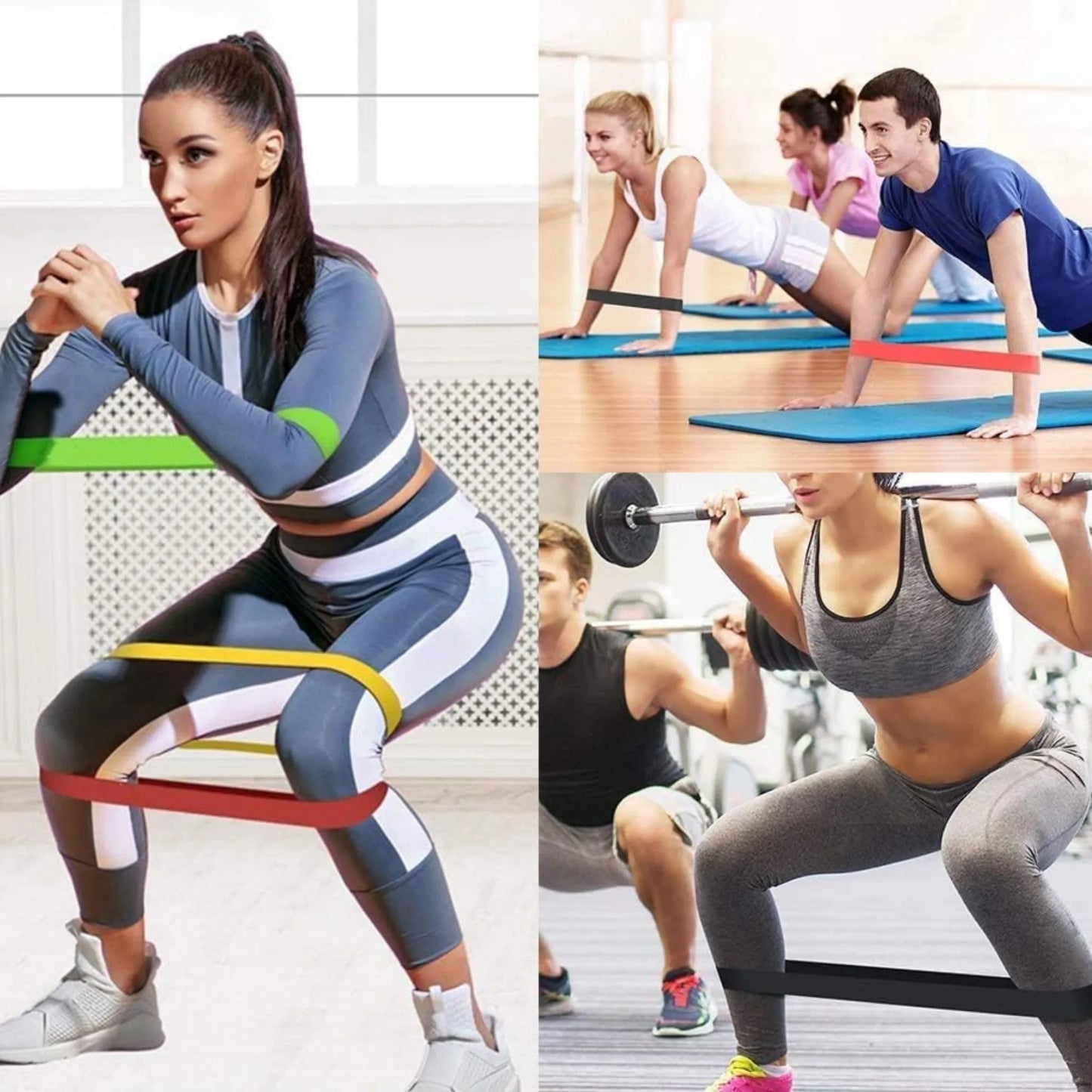FlexFit – Bandas de Resistencia 5 Niveles para Entrenar en Casa