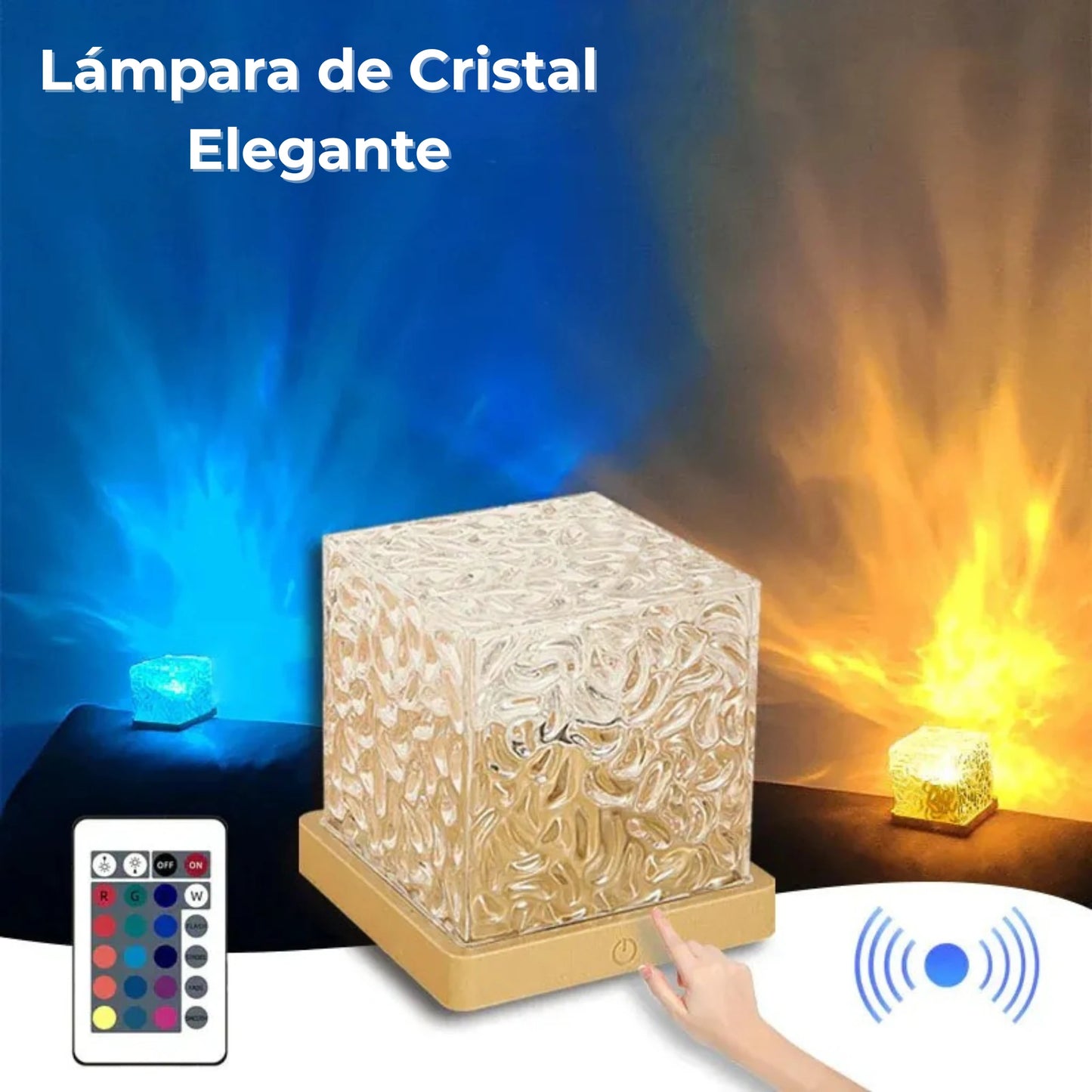 OceanGlow™ – Lámpara Decorativa RGB
