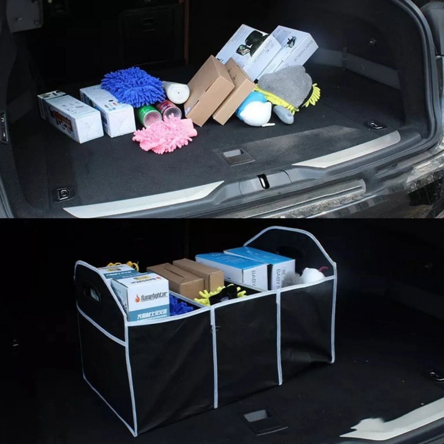 AutoBox™ – Organizador de Maletero Plegable