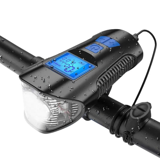 BikeBeam™ Pro – Linterna con Bocina y Velocímetro Integrado
