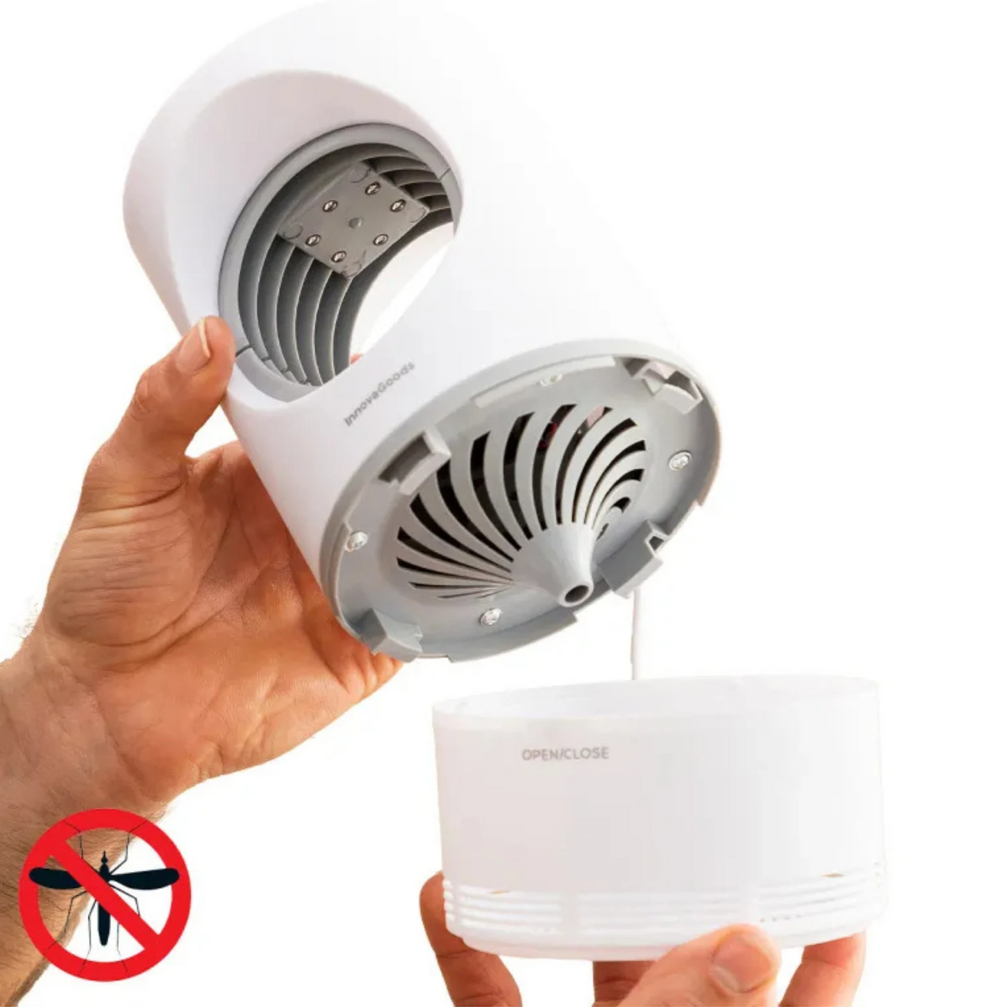 Lámpara Antimosquitos USB Silenciosa y Sin Químicos