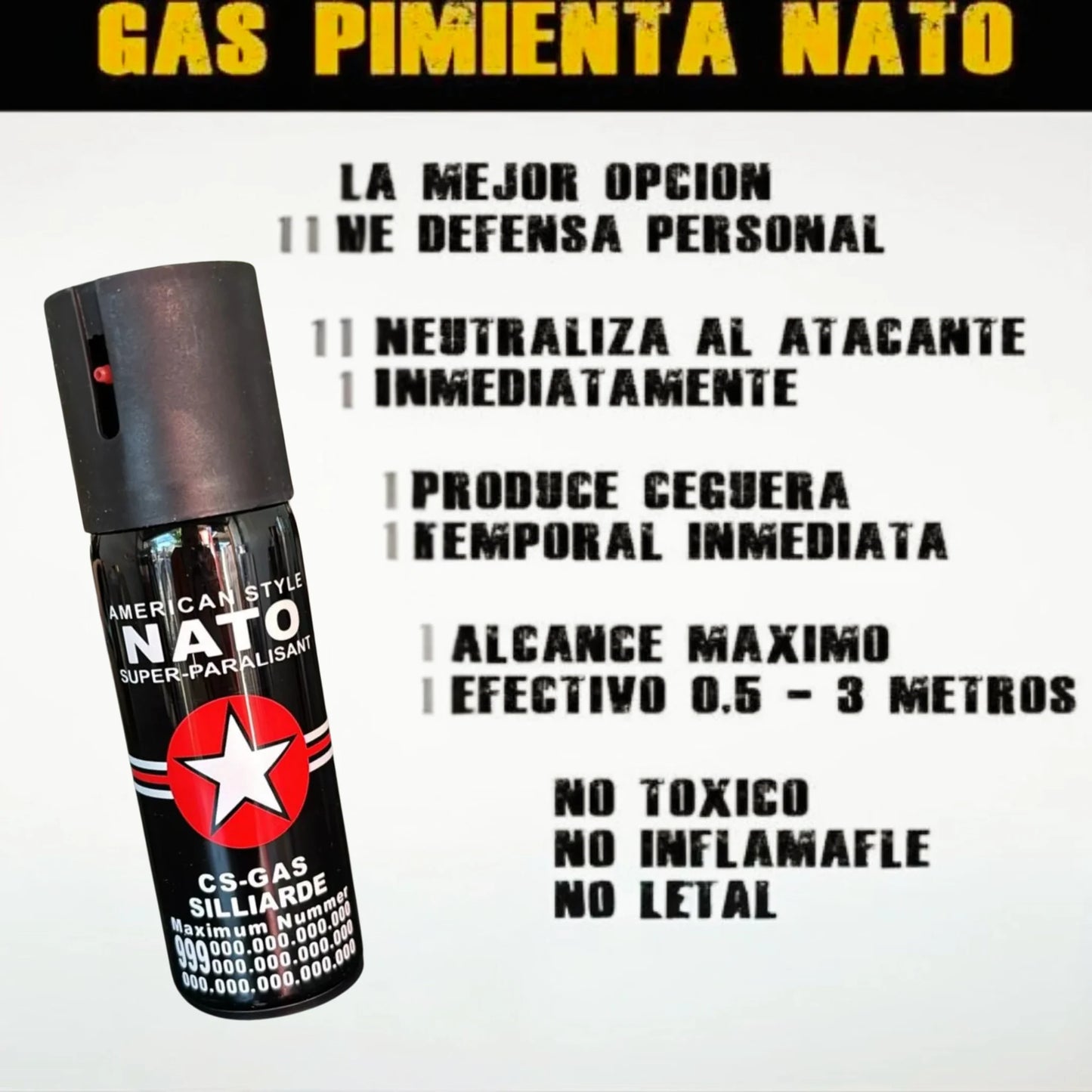 SafeDefend™ – Combo de Defensa Personal