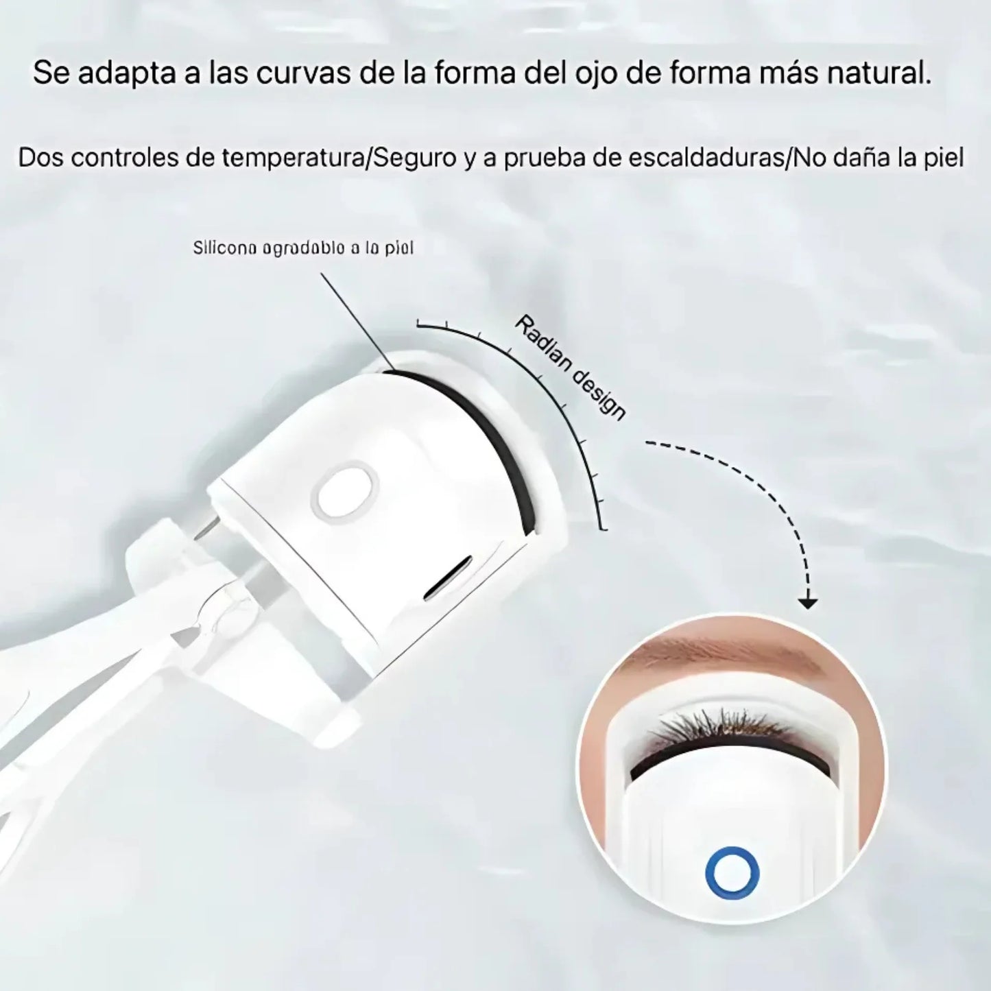 Rizador de Pestañas Térmico USB – Curva Perfecta en Segundos