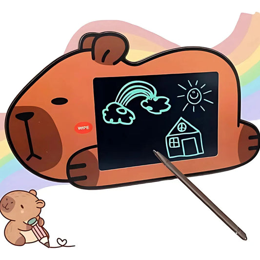 Pizarra Mágica Capibara – Dibujo Limpio y Creativo para Niños