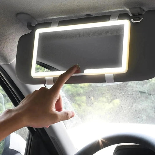 MirrorLux™ – Espejo LED para Auto