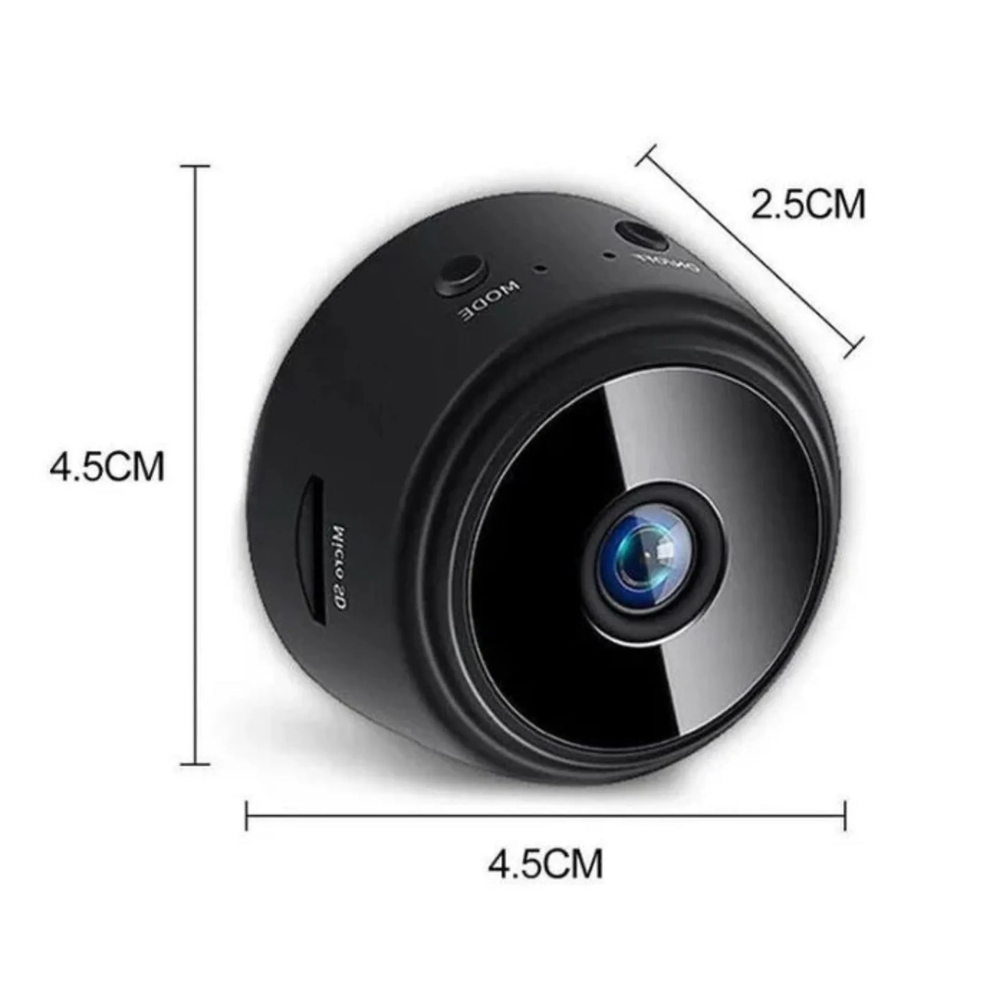 Mini Cámara Espía WiFi 360° con Visión Nocturna HD
