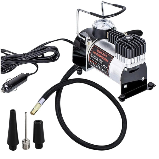 PowerInflate 150PSI – Compresor Metálico 12V Profesional para Auto