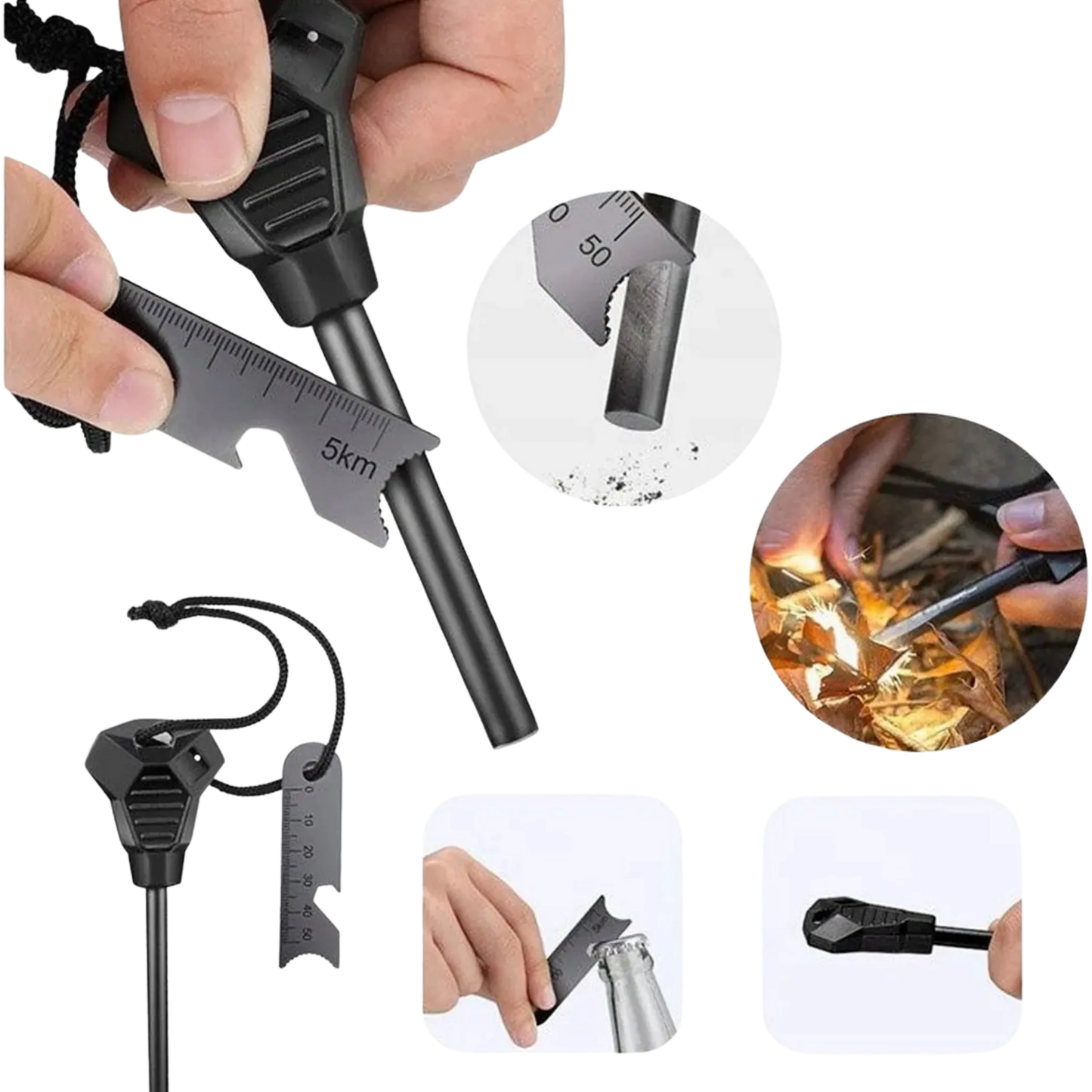 Xuhang Survival PRO™ – Kit de Supervivencia Táctico 12 en 1