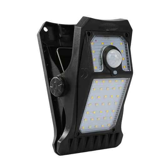 SolarClip™ – Lámpara Solar Inteligente con Sensor y Clip Portátil