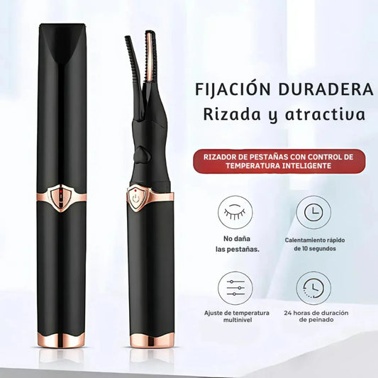 Rizador de Pestañas Eléctrico con Calor Ajustable | GlamLash®