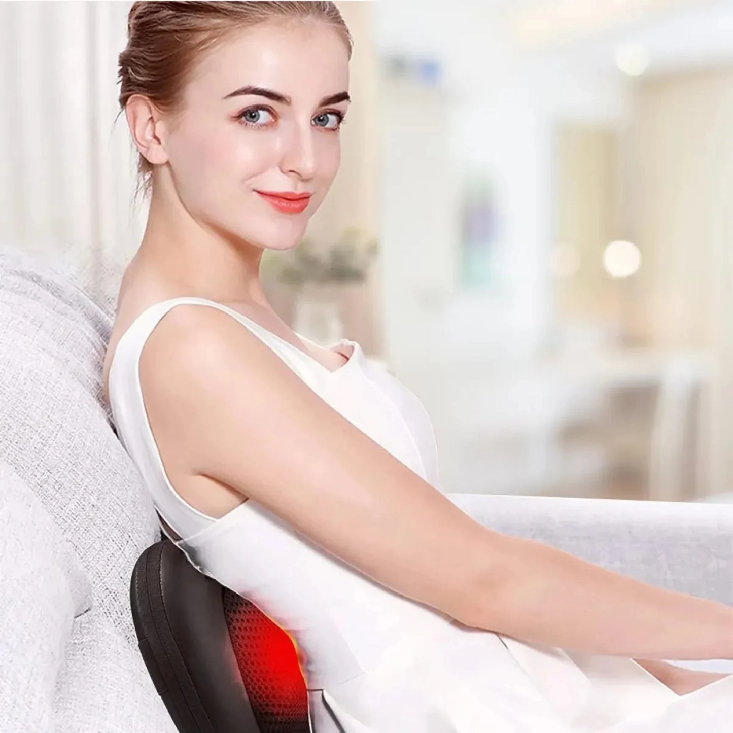 RelaxMax™ – Almohadón Masajeador con Calor Nappo NPM-169