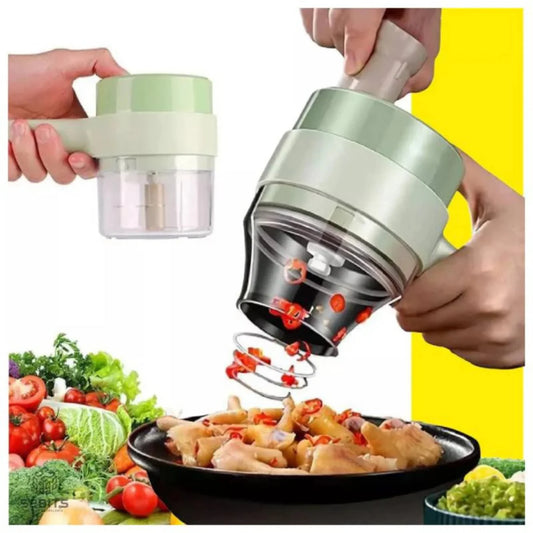 Procesador de Alimentos Multifuncional 5 en 1 Recargable | KitchenPro®