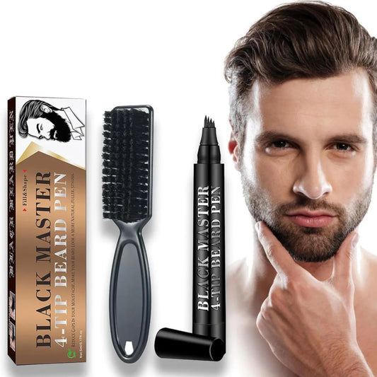 Barba Pro: Kit Definidor y Rellenador de Vello Facial