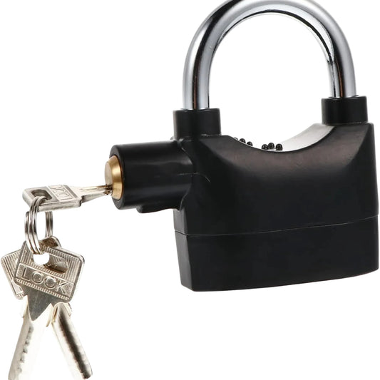Alarma Candado AntiRobo 110dB™ – Seguridad Instantánea y Portátil