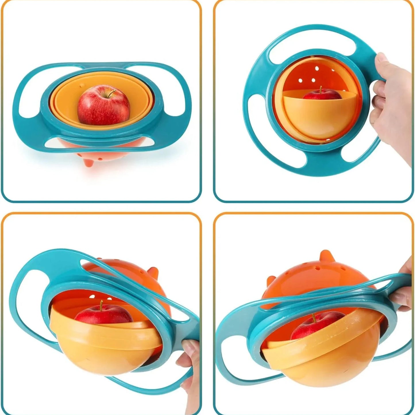 GyroBowl™ – Tazón Mágico 360° Antivuelco