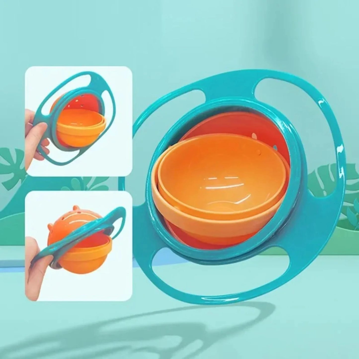 GyroBowl™ – Tazón Mágico 360° Antivuelco