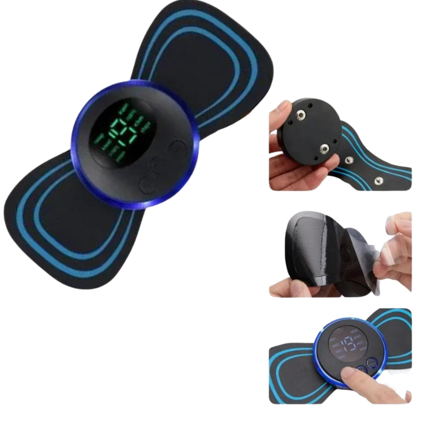 Mariposa Relax Pro – Mini Masajeador EMS Portátil