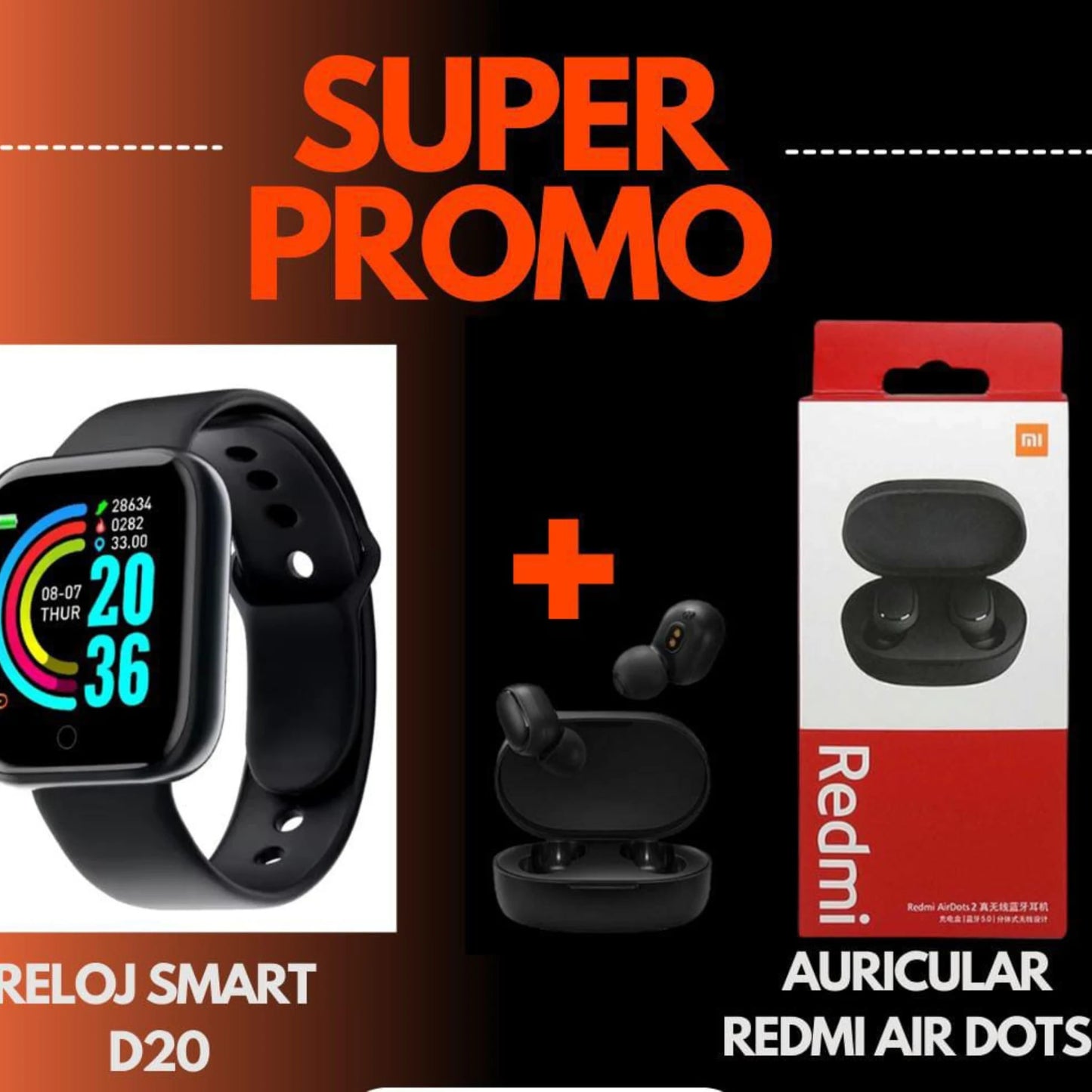 Combo SmartFit™ D20 + Redmi AirDots