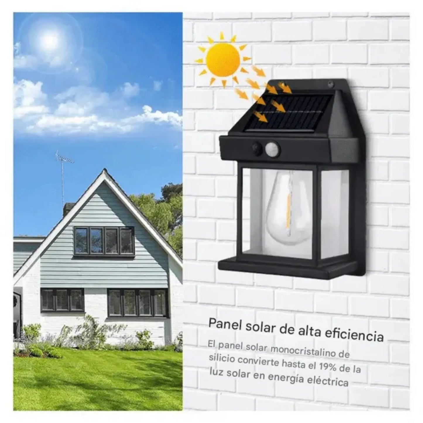 SunGuard™ – Luz Solar LED con Sensor de Movimiento para Exteriores