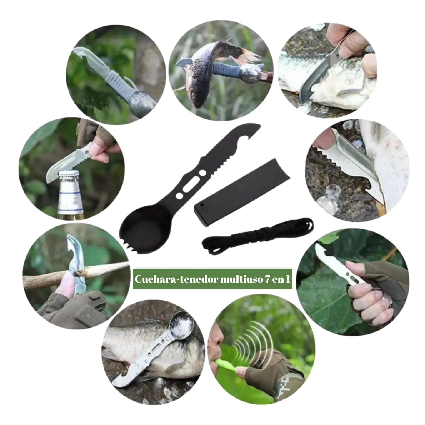 Xuhang Survival PRO™ – Kit de Supervivencia Táctico 12 en 1