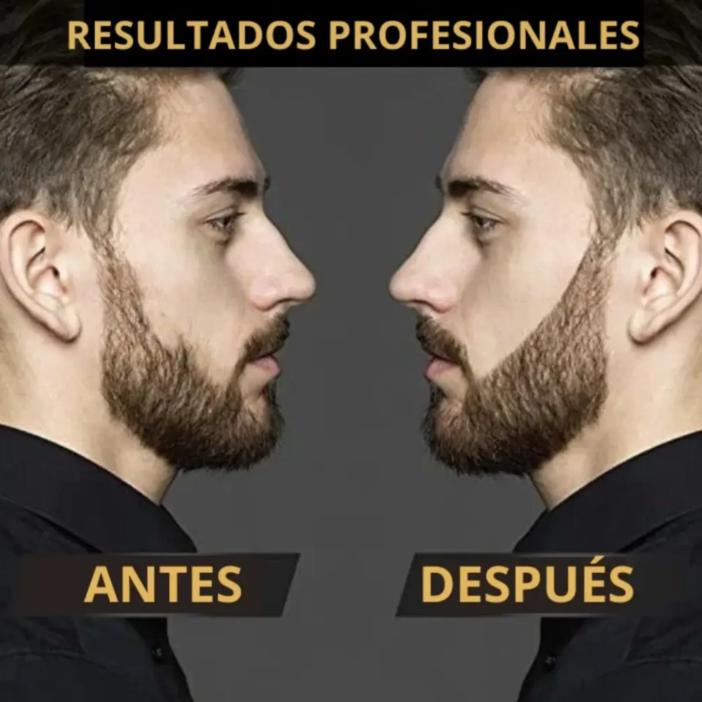 Barba Pro: Kit Definidor y Rellenador de Vello Facial