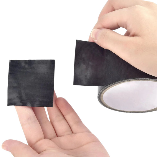 Cinta Reparadora CueroFix™ Negra – 10 Metros de Solución Duradera