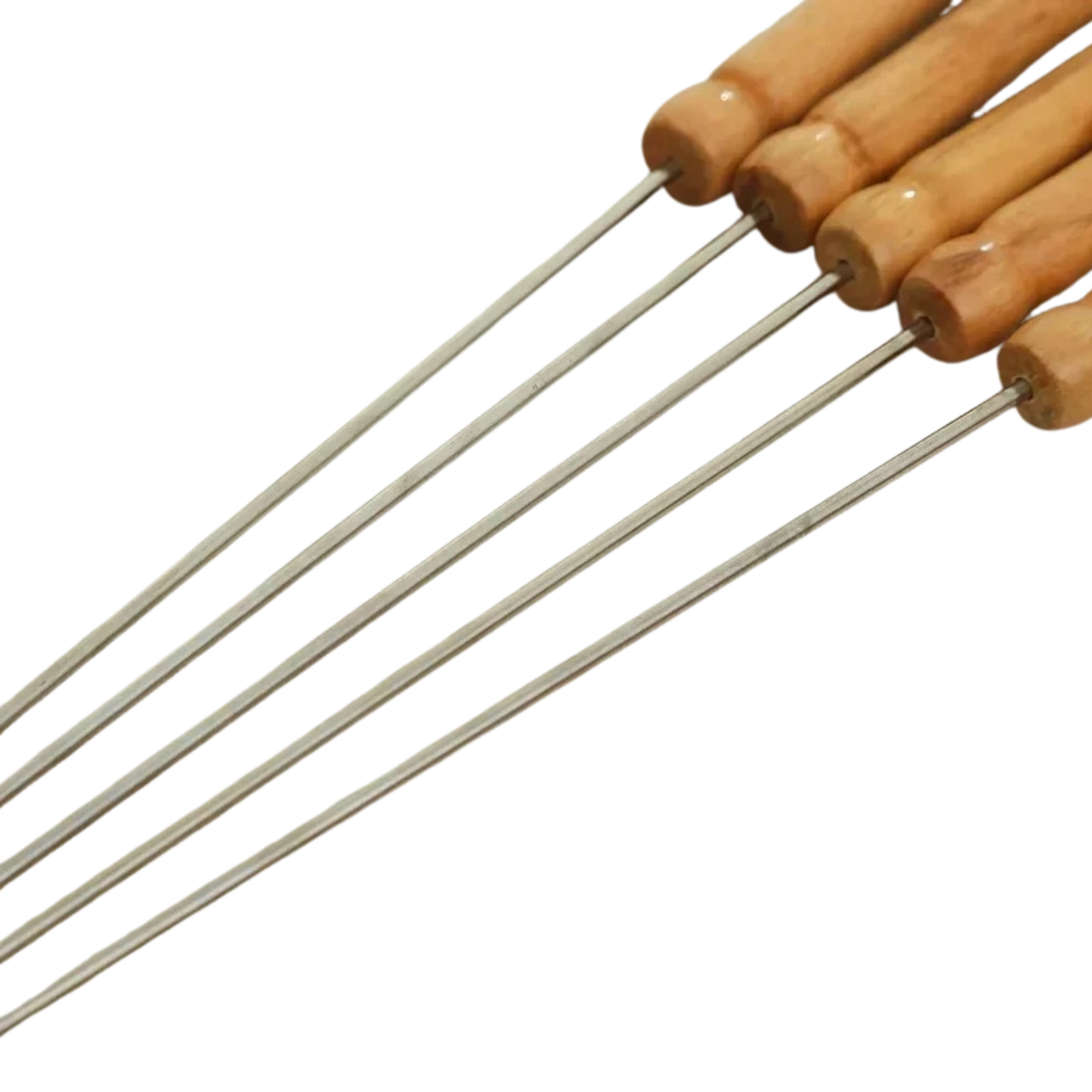 Mini Espetos Parrilleros 50 cm con Mango de Madera