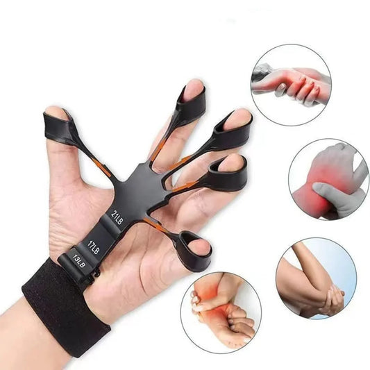 GripMaster – Fortalecedor de Manos y Dedos con Resistencia Ajustable