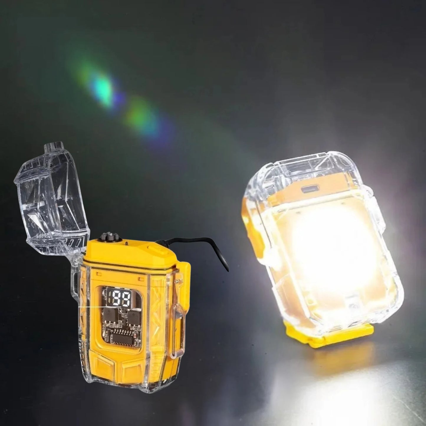 SurvivorTorch X™ – Linterna LED + Encendedor Plasma Recargable