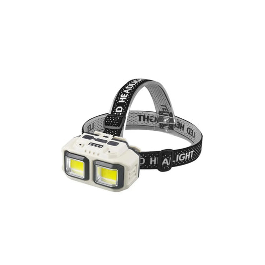 HeadBeam Pro™ – Linterna Frontal LED con Sensor Recargable